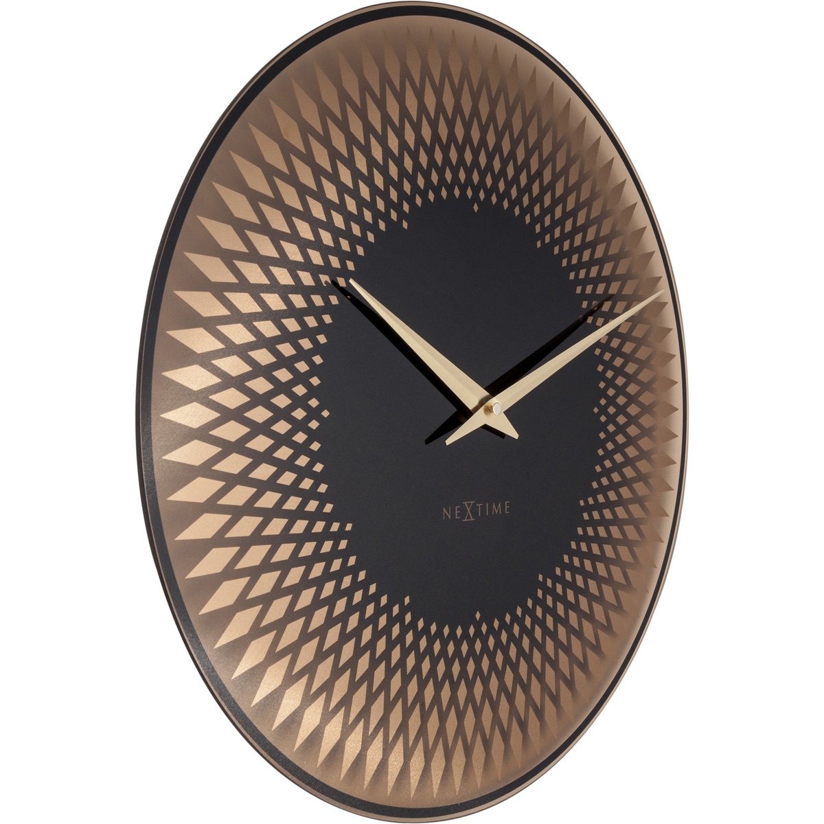 Wall clock - 43 cm - Glass - 'Sahara'