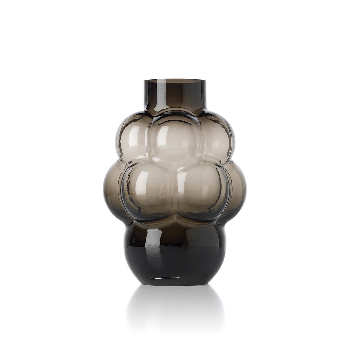 The Grape Vase - Dark Grey - L