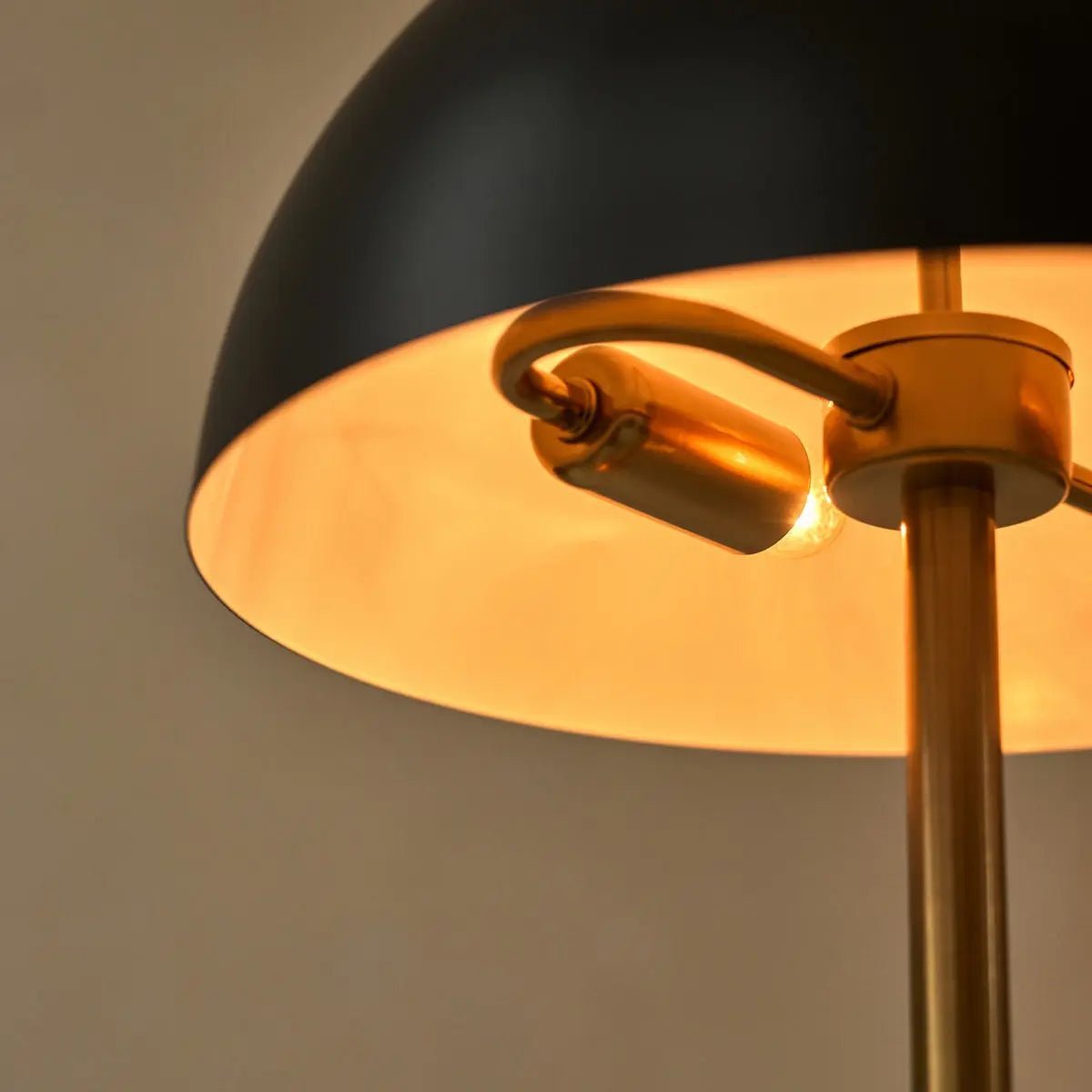 Lola Gold & Black Table Lamp