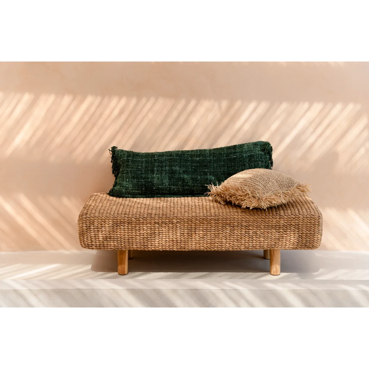The Oh My Gee Cushion Cover - Forest Green - 35x100