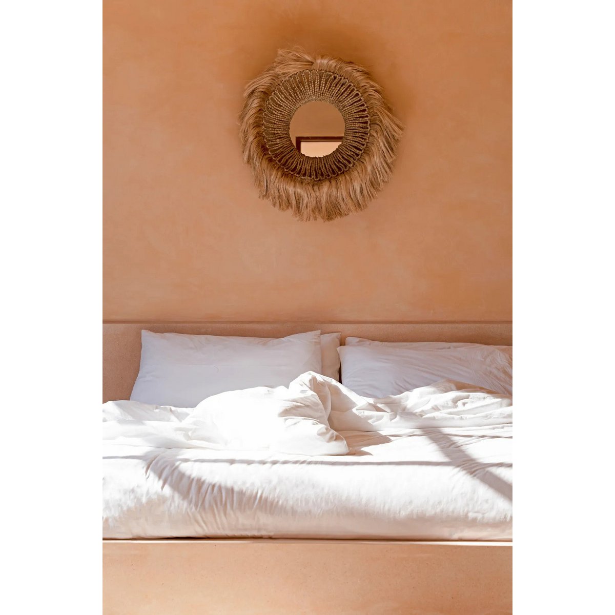 The Abaca Solomon Mirror - Natural