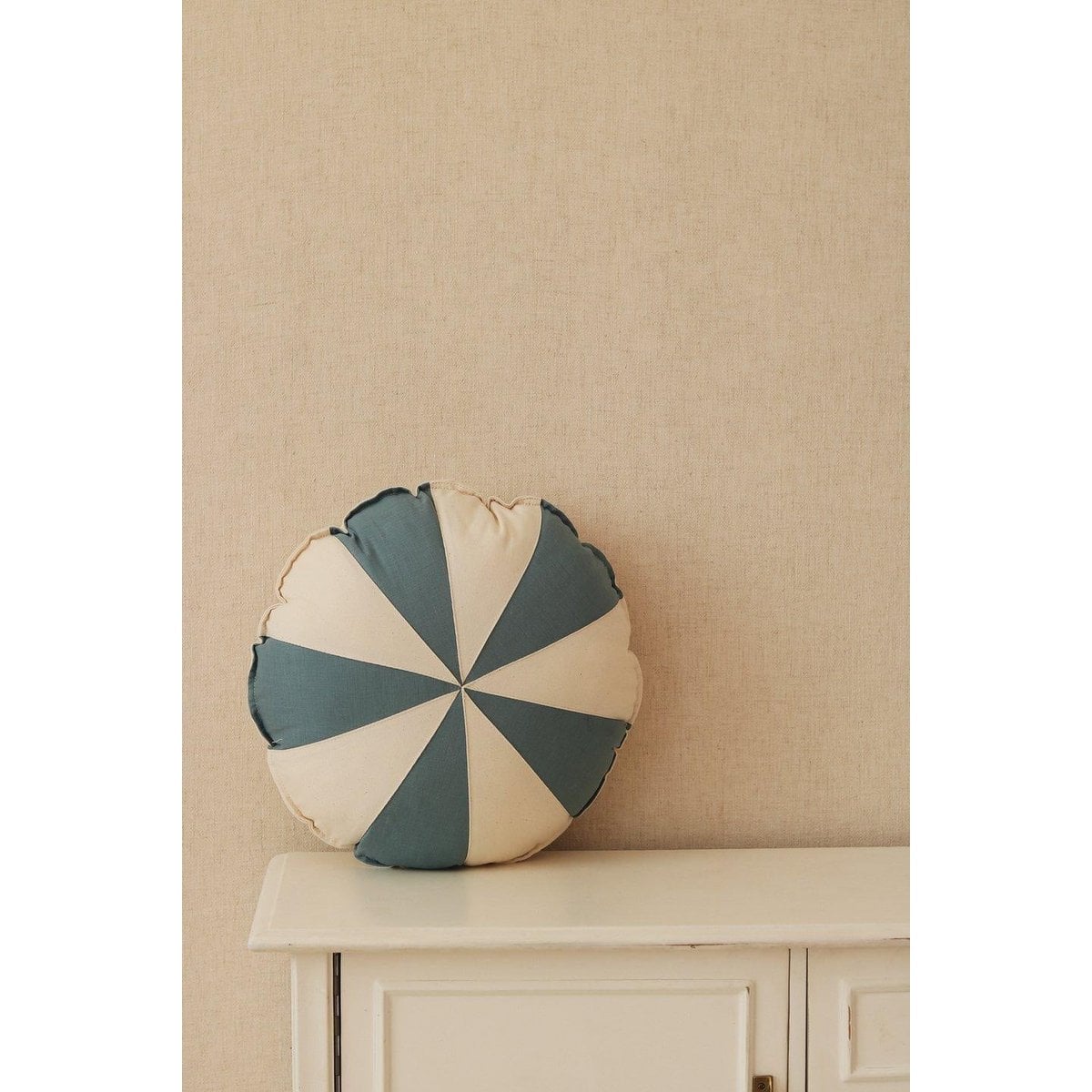 “Blue Candy” Patchwork Pillow