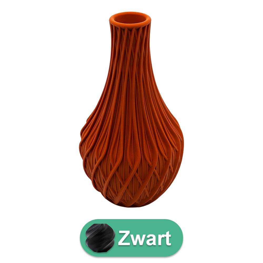 Miroa 3D vase - 3D printed vase - Sustainable PLA - Suitable for artificial flowers