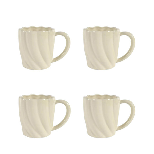 Mugs Cloud Ecru - Lot of 4