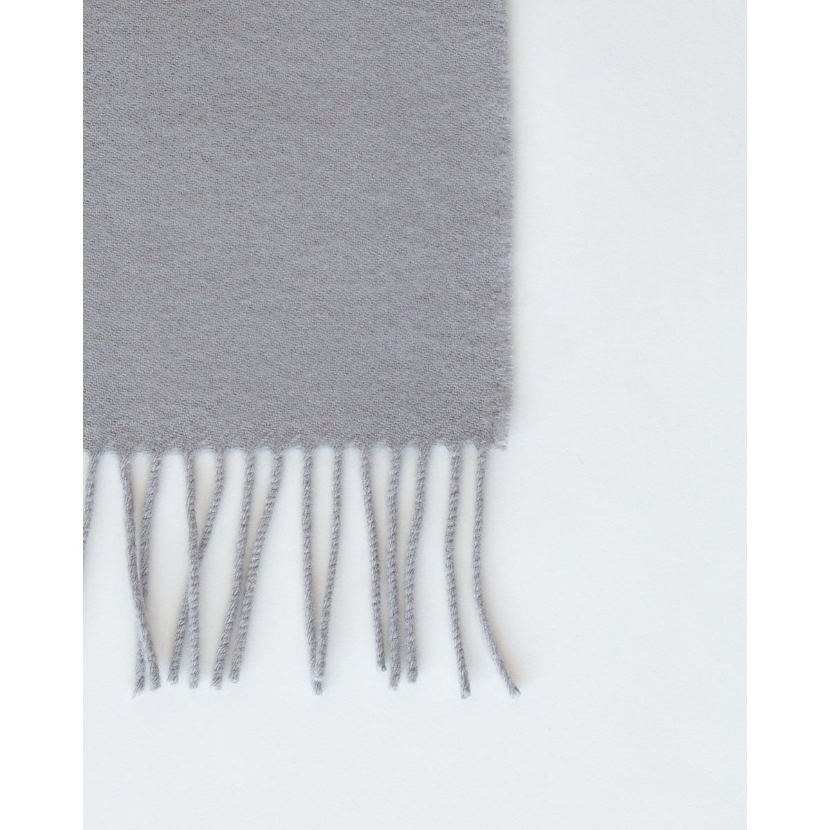 Wool Throw Blanket RIO grey